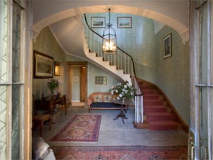 Entrance hall and stairs